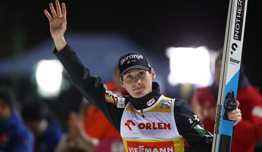 Domen Prevc se v Klingenthalu odlično znajde