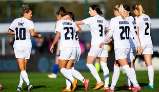Poraz slovenskih nogometašic proti Srbiji