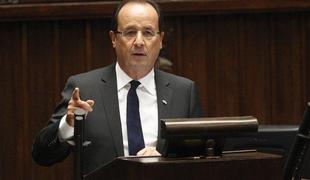 Francois Hollande in Valerie Trierweiler v novem političnem škandalu