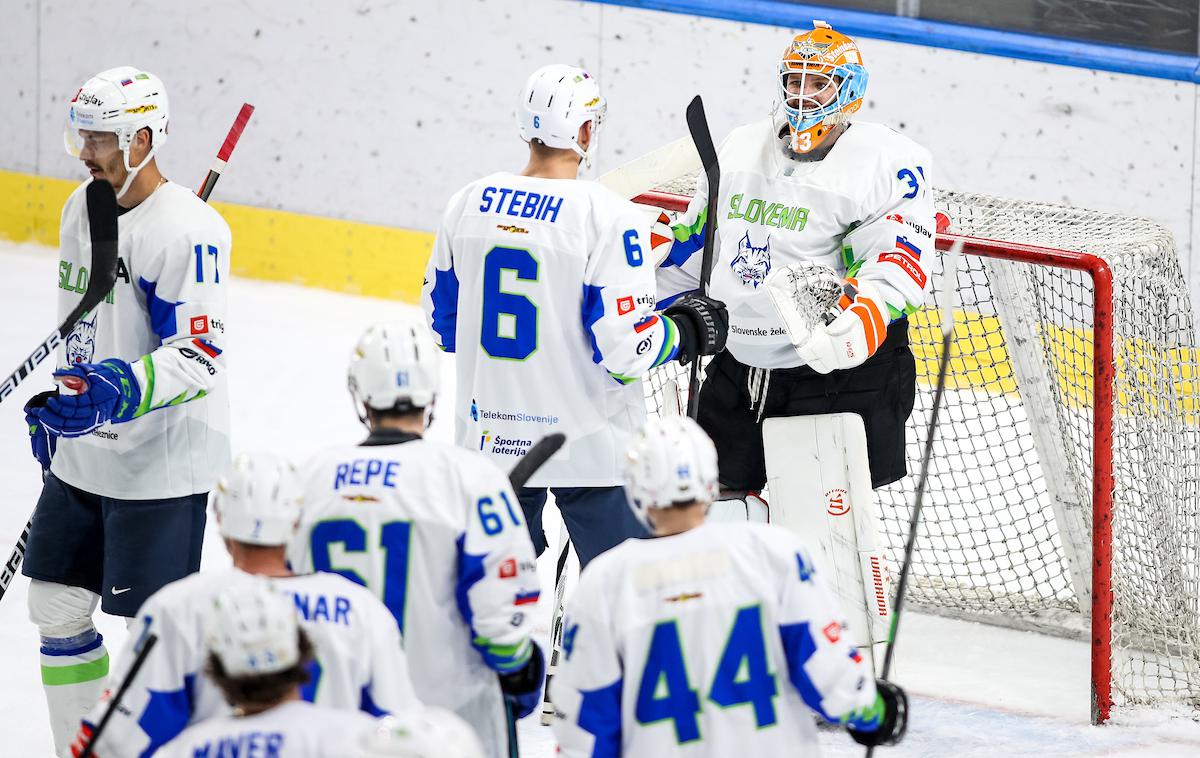 Beat Covid19: Slovenija - Ukrajina | Slovenski hokejisti so brez poraza končali pripravljalni turnir v Ljubljani. | Foto Matic Klanšek Velej/Sportida