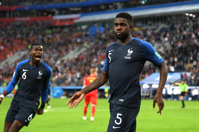 Samuel Umtiti | S Francijo je leta 2018 osvojil naslov svetovnega prvaka. | Foto Getty Images
