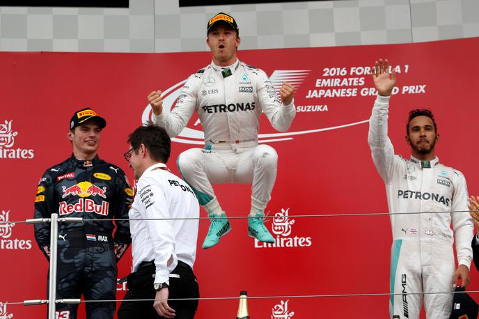 Nico Rosberg VN Japonske formula 1 | Nazadnje je bil prvak na finalni dirki odločen leta 2016. | Foto Reuters