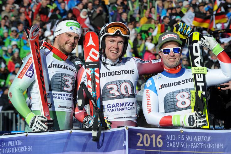 Lani ga je v Garmisch-Partenkirchnu prehitel le Norvežan Aleksander Aamodt Kilde. | Foto: Sportida