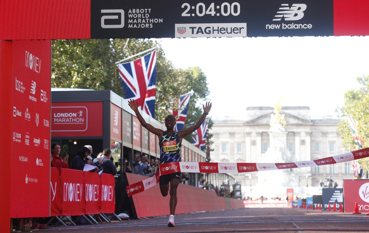 Sisay Lemma | Sisay Lemma je zmagovalec Londonskega maratona. | Foto Guliverimage
