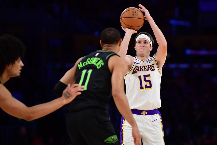 Austin Reaves je zelo blizu povratka na košarkarske parkete. | Foto: Reuters