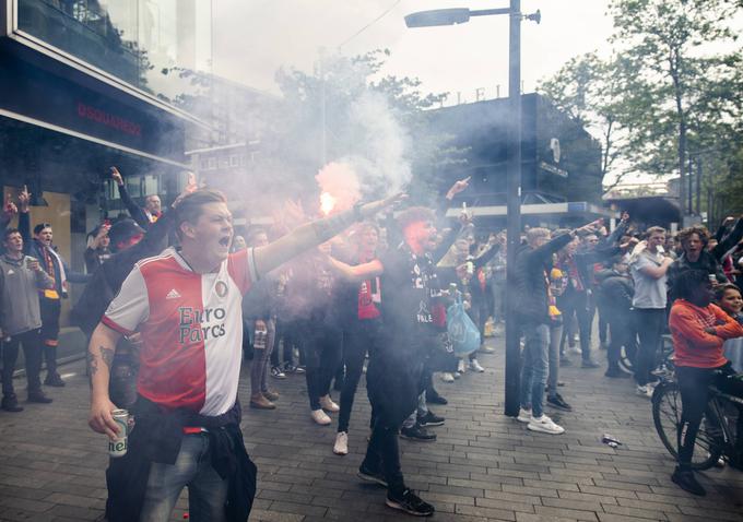 V  nizozemskem pristaniškem mestu so po porazu Feyenoorda izbruhnili izgredi. | Foto: Guliverimage/Vladimir Fedorenko