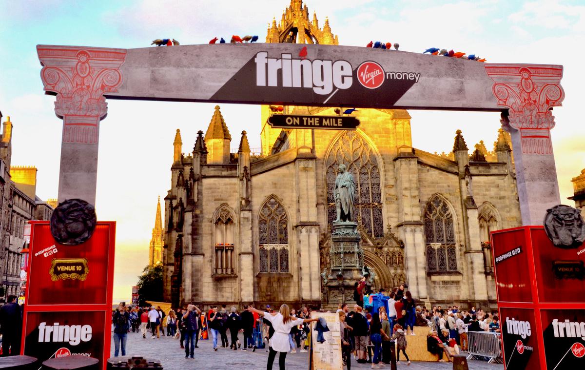 The Fringe festival | The Fringe festival v Edinburgu poteka vse od leta 1947. | Foto Shutterstock