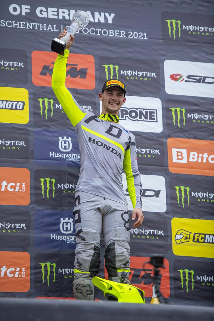 Tim Gajser je v Nemčiji zmagal že štirikrat. | Foto: Honda Pro Racing/ShotbyBavo