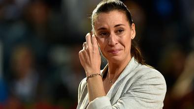 Flavia Pennetta in Francesco Bagnaia med prvimi nosilci olimpijske bakle