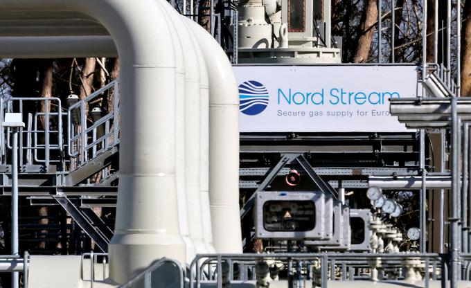 Plinovod Severni tok 1 trenutno obratuje le s petino zmogljivosti. | Foto: Reuters