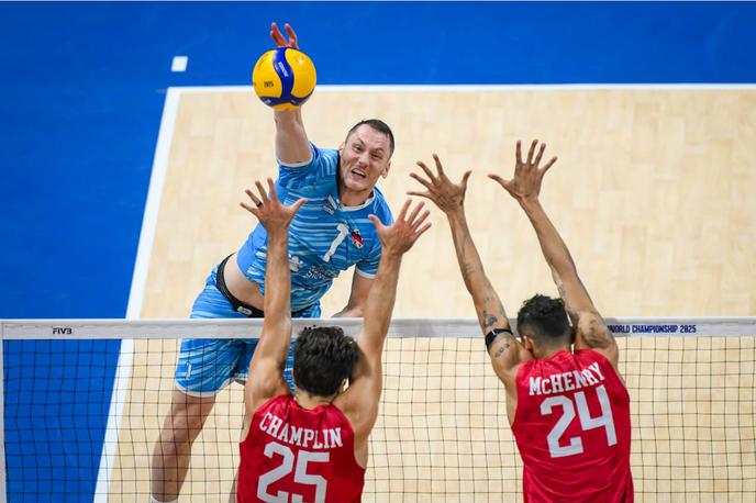 slovenska odbojkarska reprezentanca : ZDA | Slovenci so po porazu z Američani obstali v osmini finala svetovnega prvenstva. | Foto Volleyball World