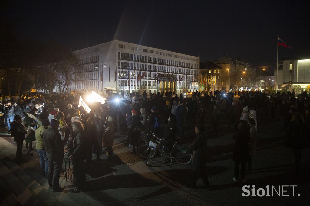 Petkovi kolesarski protesti, Milan Kučan, Matjaž Hanžek