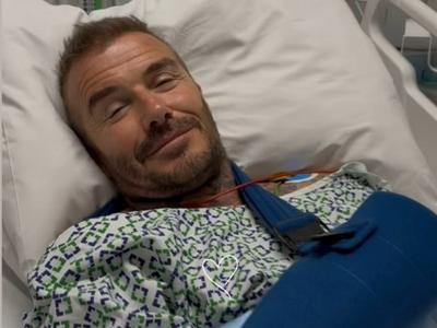 David Beckham pristal v bolnišnici, oglasila se je tudi Victoria