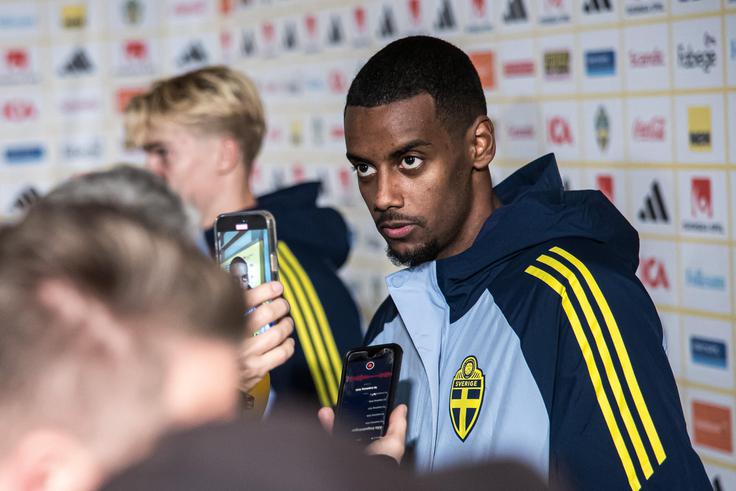 Alexander Isak, odkar se je pridružil Liverpoolu, sploh še ni zadel v državnem dresu. | Foto: Guliverimage