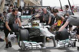 Rosberg: 'Pole' je rezultat nočnega garanja mehanikov