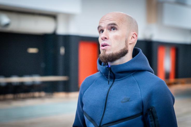 Kot srednješolec, ki je bil razpet med Litijo in Ljubljano, je imel opravka z brutalnim vsakodnevnim ritmom, a vseeno ni izpustil nobenega treninga pri Slovanu. | Foto: Gaja Hanuna