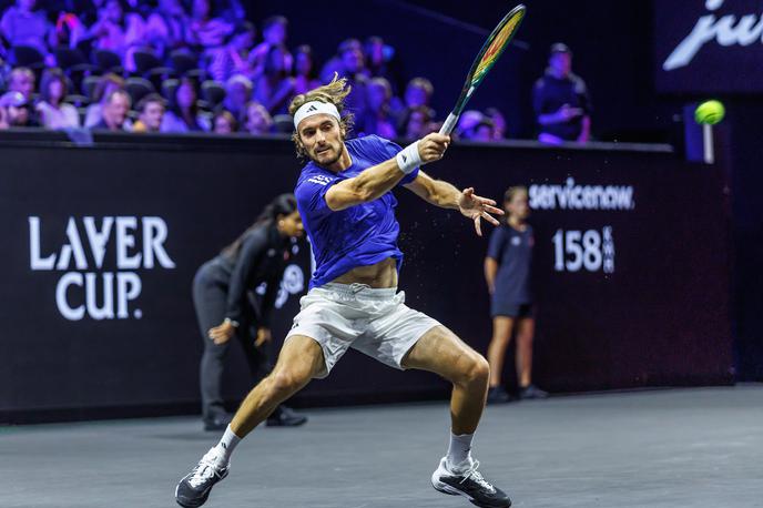 Stefanos Tsitsipas | Stefanos Tsitsipas je ugnal Thanasisa Kokkinakisa. | Foto Guliverimage