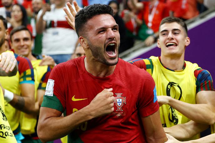 Goncalo Ramos | Goncalo Ramos je na tekmi osmine finala svetovnega prvenstva popeljal Portugalsko do festivala zadetkov. | Foto Reuters
