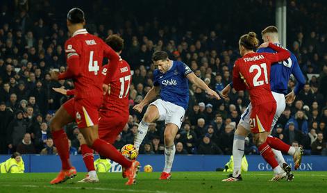 Liverpool v osmi minuti dodatka ostal brez vseh treh točk