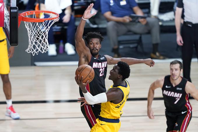 Jimmy Butler v obrambni akciji | Foto: Getty Images