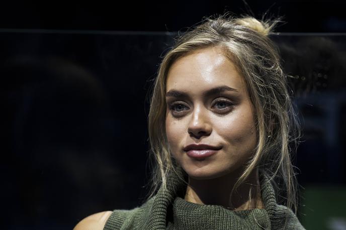 Laila Hasanović | Laila Hasanović, novo dekle Jannika Sinnerja, na tribunah vzbuja veliko pozornosti. | Foto Guliverimage