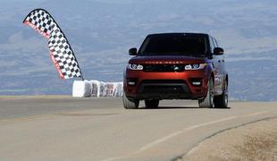 Novi range rover sport najhitrejši serijski SUV na Pike's Peak