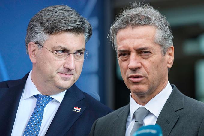 Slovenski premier Robert Golob se bo v petek v Zagrebu sestal s hrvaškim premierjem Andrejem Plenkovićem.  | Foto: STA/Guliverimage