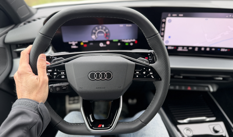 Preizkus: Audijev nov obvolanski sistem je zanimiva novost #video