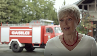 Slovenska TV-legenda, ki navija za domače gasilce #video