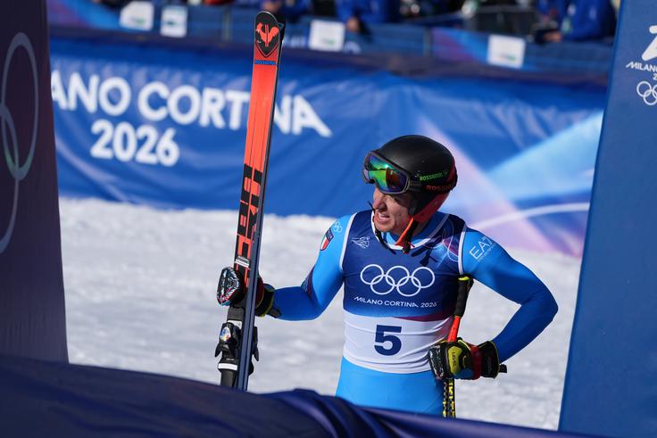 Mattia Casse je najhitreje opravil z drugim treningom. | Foto: Guliverimage