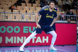 Košarka, kvalifikacije za SP: Slovenija - Švedska