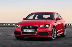 Novi audi A3 za zdaj s tremi motorji in brez štirikolesnega pogona