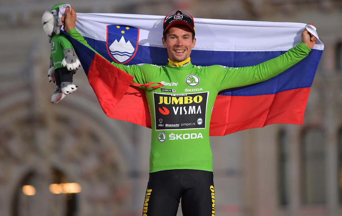 Primož Roglič | Primož Roglič kraljuje na vrhu lestvice UCI. | Foto Getty Images