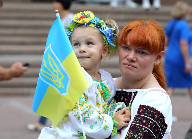 Ker Putin Ukrajincev ni mogel zlepa navdušiti za svojo vizijo prihodnosti ruskega sveta, se je odločil, da jih bo v svoj projekt Svete Rusije vključil zgrda, z vojno, poudarja zgodovinar Weber. | Foto: Guliverimage/Vladimir Fedorenko