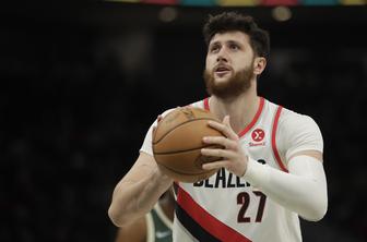 Portland bo vsaj mesec dni moral zdržati brez Nurkića
