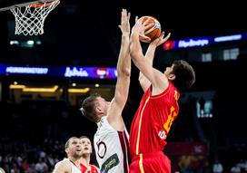 Latvija Črna gora Eurobasket osmina finala