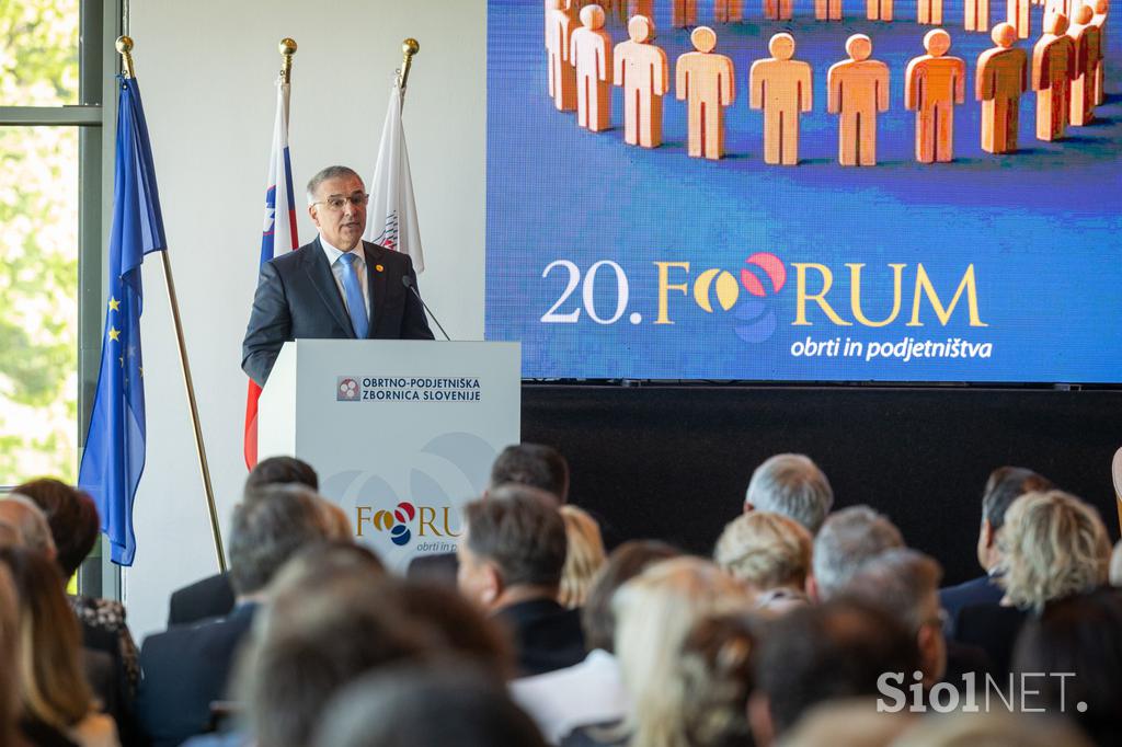 Jubilejni 20. Forum obrti in podjetništva. Strokovni panel s predsedniki političnih strank.