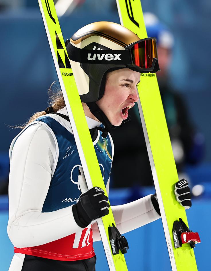 Svoje delo je na tekmi mešanih ekip opravila odlično. | Foto: Guliverimage