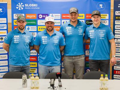 Slovenski smukači spet v polni postavi, pridružil se jim je Boštjan Kline