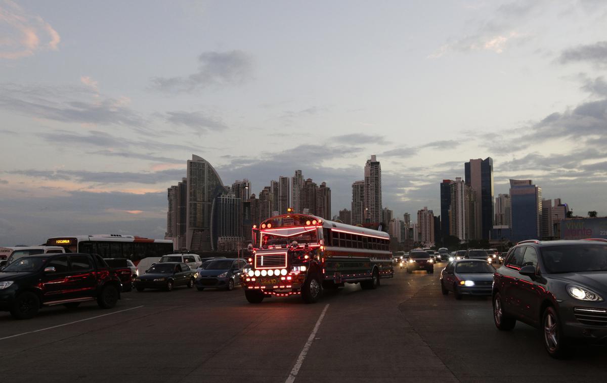Panamski avtobusi: rdeči vragi | Foto Reuters
