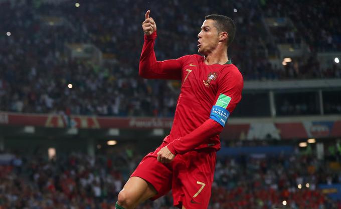 Cristiano Ronaldo je prišel do svojega 51. hat-tricka v karieri. | Foto: Reuters