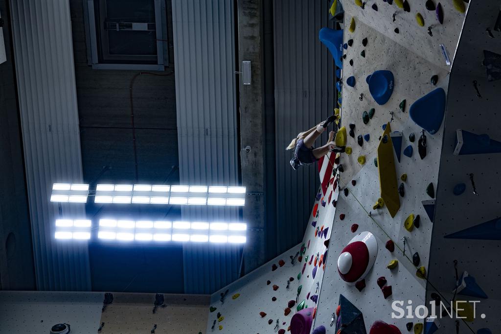 Janja Garnbret Plezalni center Slovenska Bistrica