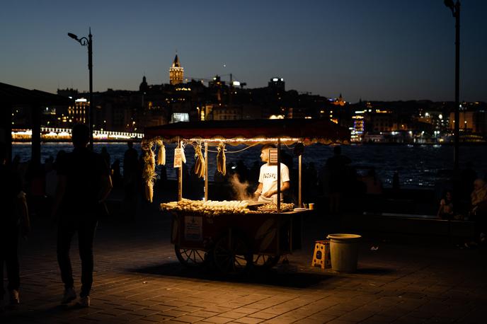 Ulična hrana, Istanbul, Turčija | Članom družine naj bi postalo slabo kmalu po tem, ko so jedli ulično hrano in v restavraciji. | Foto Shutterstock
