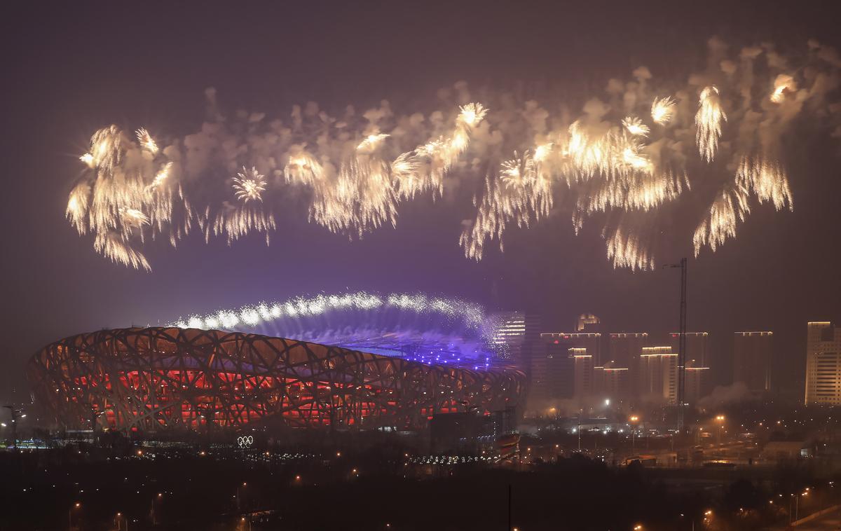 ZOI Peking generalka | Organizatorji zimskih olimpijskih iger v Pekingu se pripravljajo na spektakularno odprtje iger.  | Foto Guliverimage