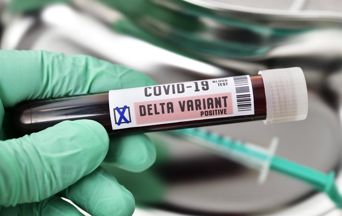 koronavirus Delta | Različica delta je bolj nalezljiva kot druge različice, zato v Nacionalnem laboratoriju za zdravje, okolje in hrano pozivajo vse prebivalce, ki še niso polno cepljeni, da naj se cepijo čim prej. Polno cepljeni namreč razvijejo visoko zaščito tudi proti tej različici, so še sporočili. | Foto Guliverimage