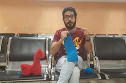 Sirski begunec več mesecev ostal ujet na letališkem terminalu