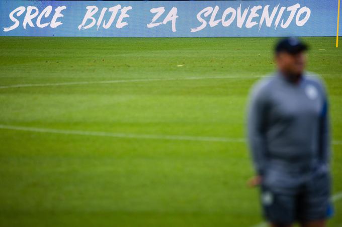trening slovenske nogometne reprezentance, Stožice, San Marino | Foto: Grega Valančič/Sportida