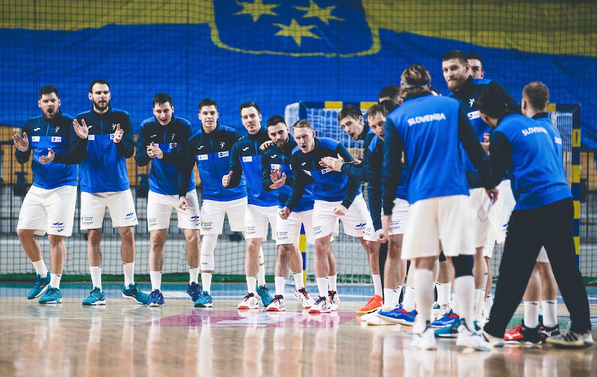 slovenska rokometna reprezentanca, Slovenija : Hrvaška | Slovenska rokometna reprezentanca je zaključila priprave na EP. | Foto Grega Valančič/Sportida