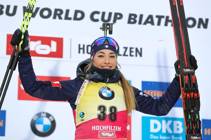 Dorothea Wierer | Dorothea Wierer je dobila ženski sprint. | Foto Guliver/Getty Images