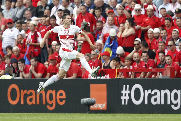Švici je zmago prinesel Fabian Schär. | Foto: 